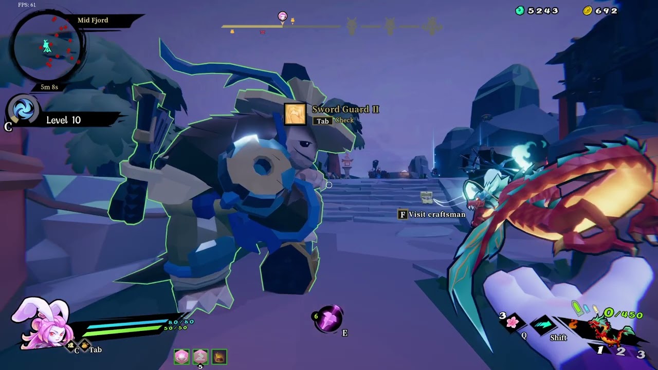 Gunfire Reborn Spiritual Assault Bunny Tao Weapons, Spores, Ascensions and Scrolls Commentary fun