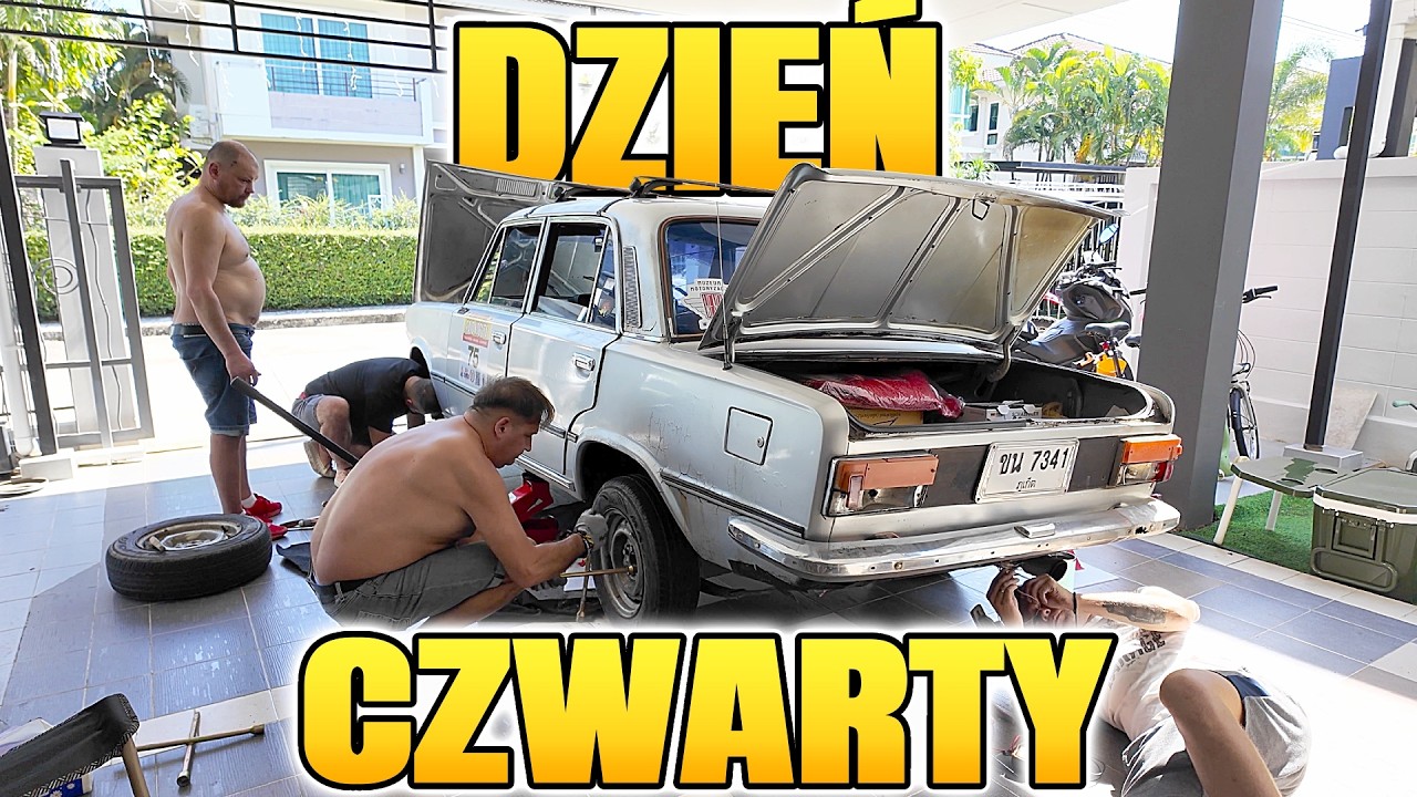 Z ziemi tajskiej do POLSKI: Naprawiamy układ hamulcowy fiat 125p