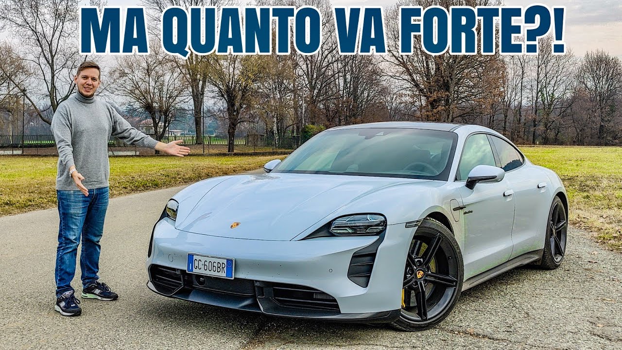 Porsche Taycan Turbo S: POTENZA A NON FINIRE [Test Drive]