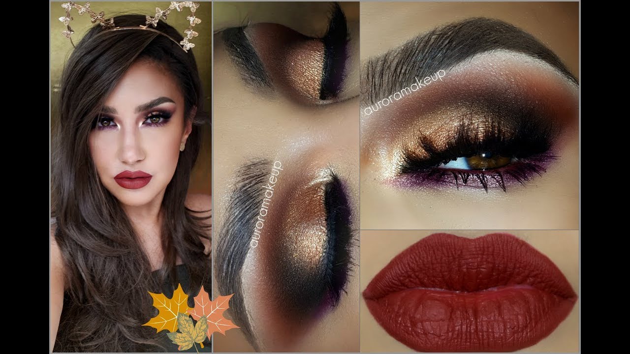 🍁Maquillaje de OTOñO economico/ 🍁Autumn Makeup tutorial Low cost | auroramakeup