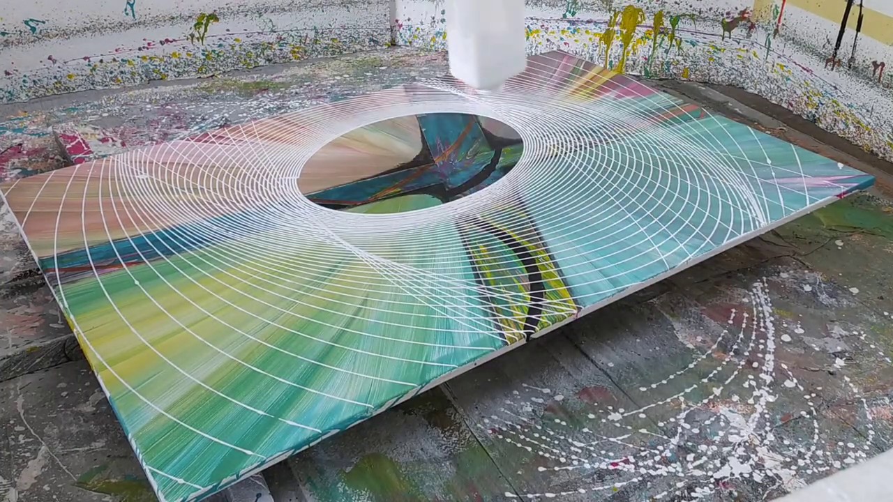 Crazy colorful pendulum Painting