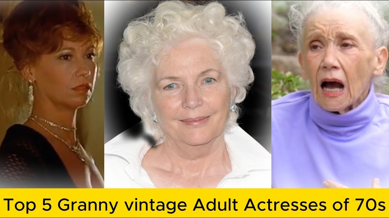 Top 5 Granny vintage Adult Actresses of 70s