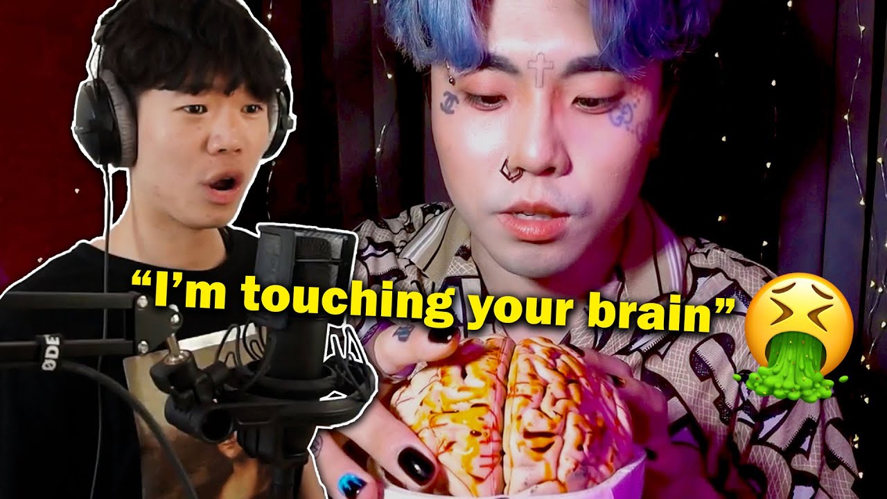 Korean Plastic Surgeon reacts to *CRINGE* Brain ASMR...