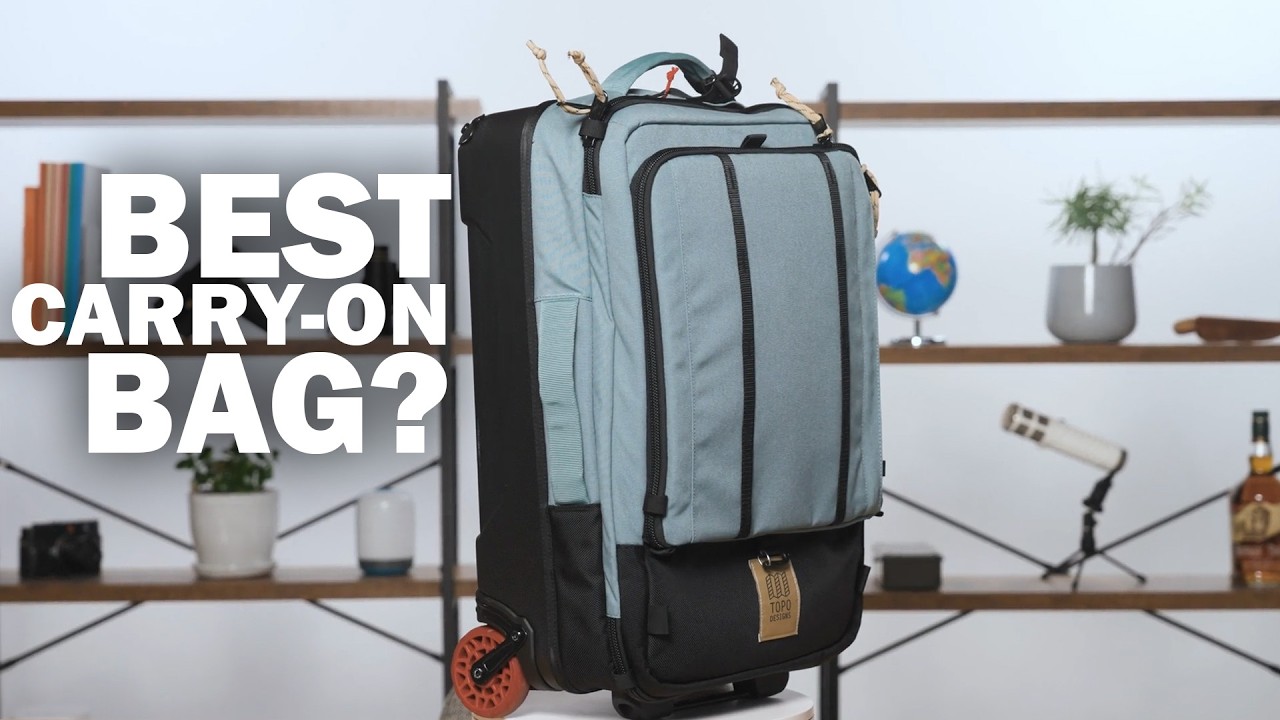 Почему чемодан Topo Designs Global Roller — наш лучший выбор для ручной клади