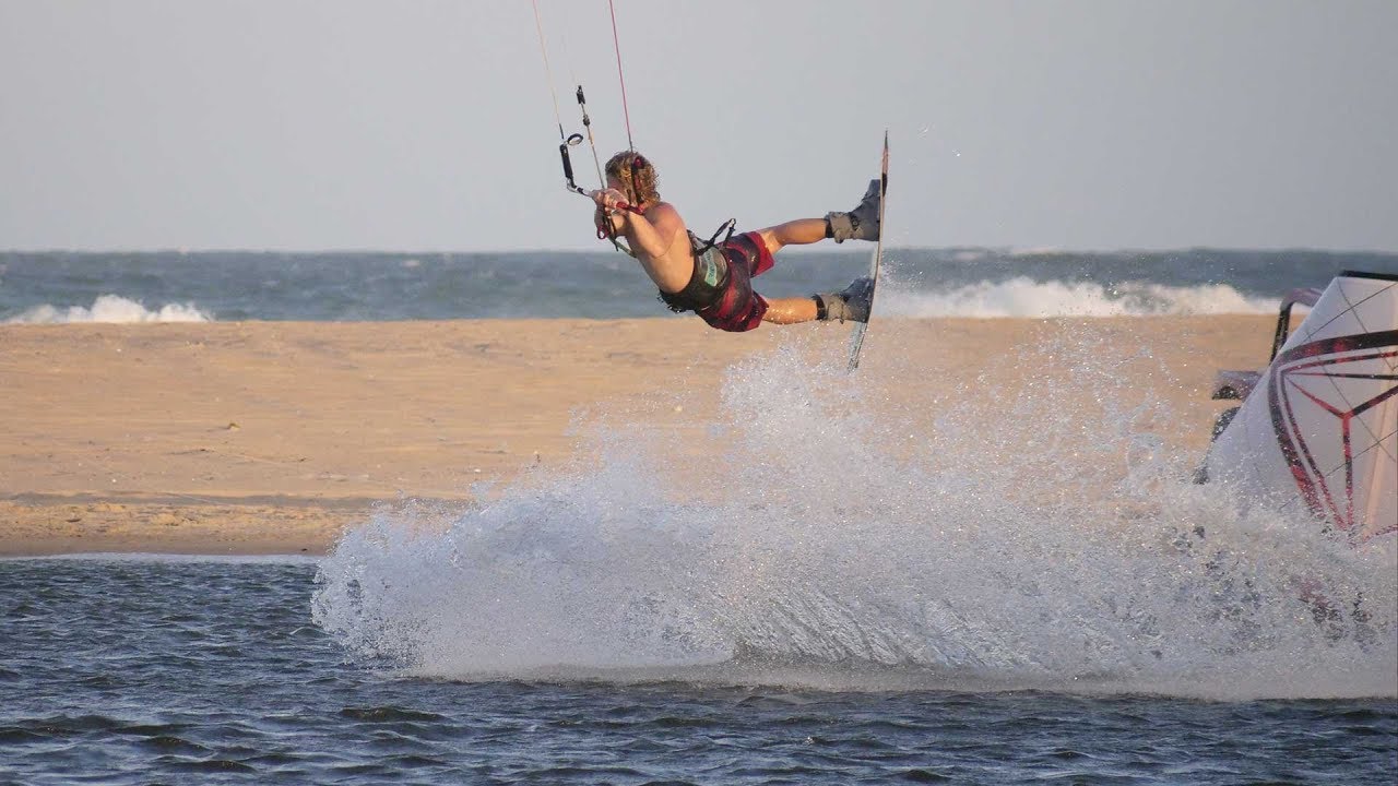 An Ordinary Kitesurfing Day in Taiba Lagoon - Kiteboarding Freestyle