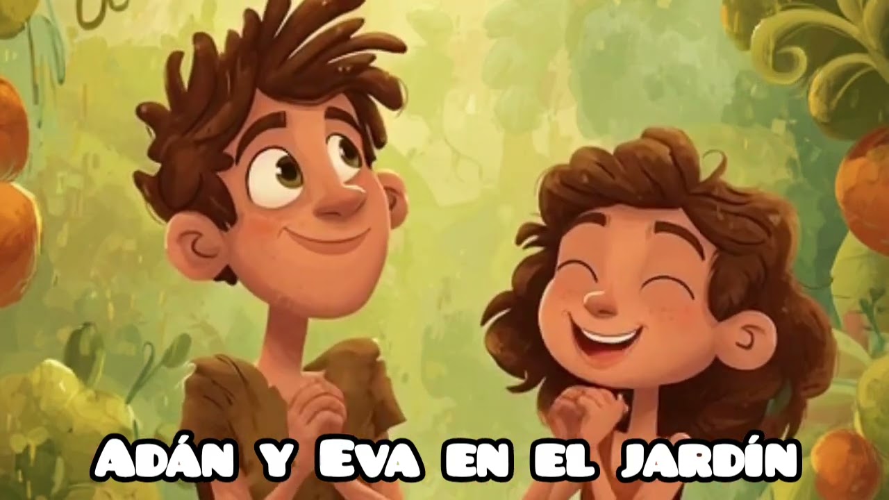 👉 Canción Infantil de Adán & Eva 🌿 Música Educativa para Niños | Videos Infantiles