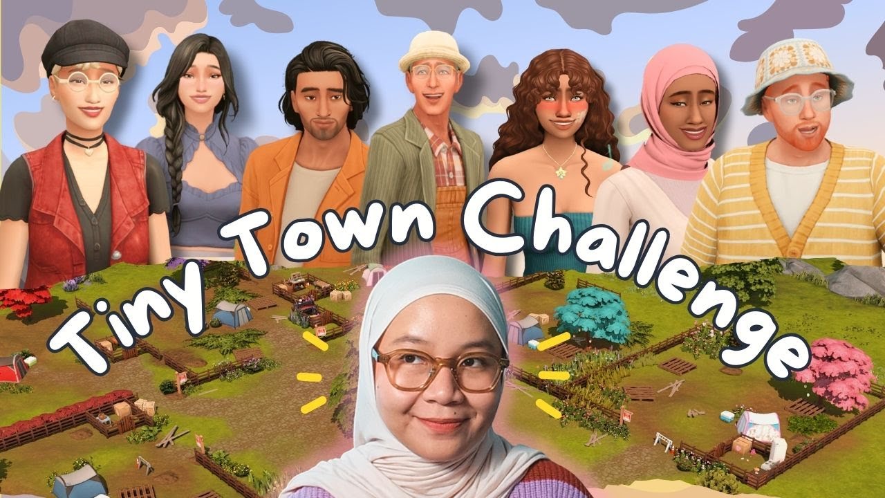 Mulai Dari 0 Simoleons Banget Nih??? | Tiny Town Challenge Eps. 1 | The Sims 4 Indonesia