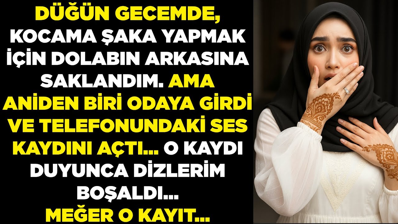 Kocama sürpriz yapmak için dolaba saklandım… Ama duyduklarım beni şoka uğrattı!