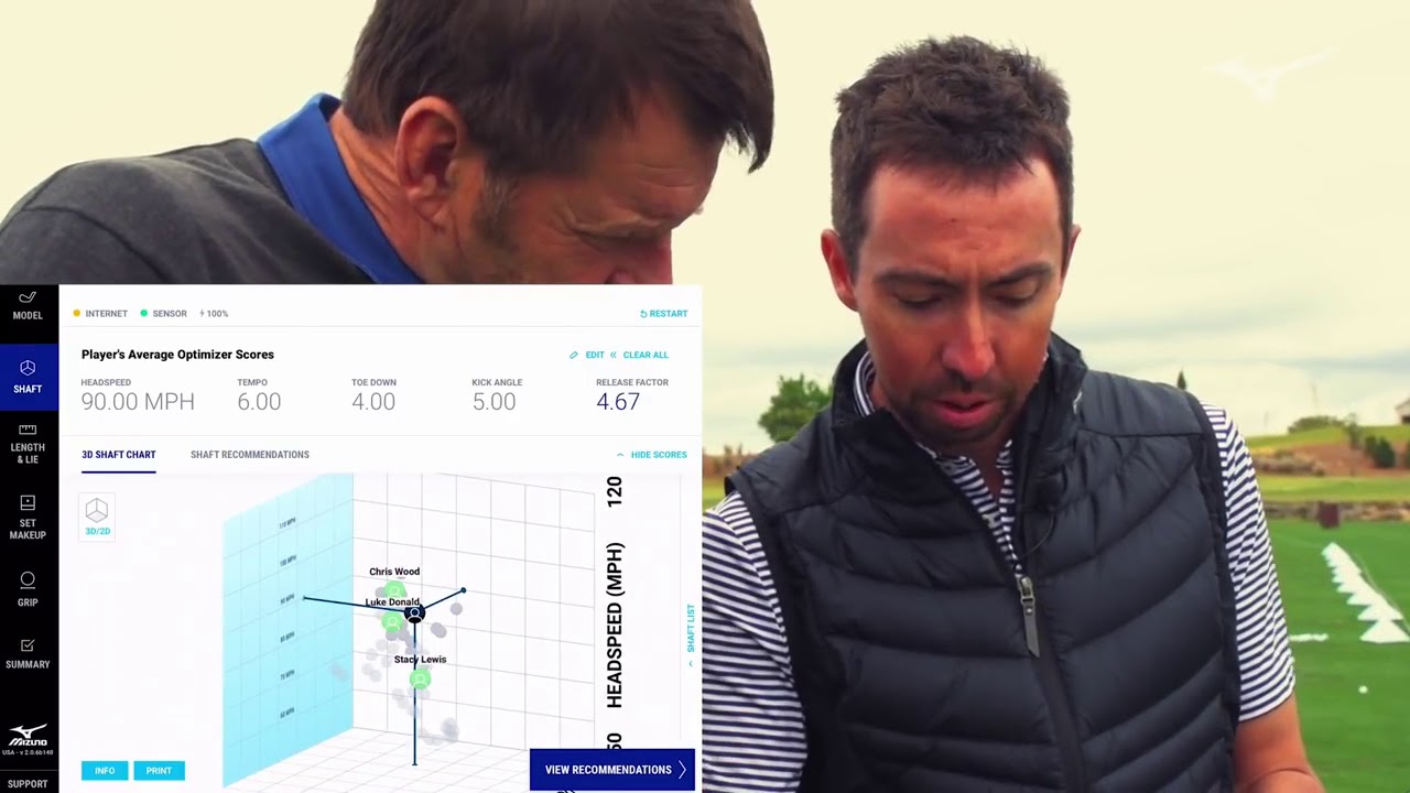 Mizuno Swing DNA - Custom Iron Fitting with Nick Faldo / The 2nd Cut