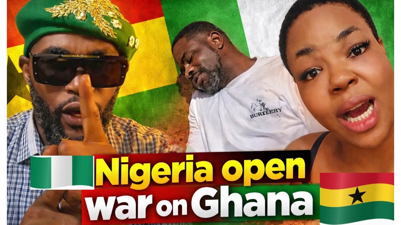 Война нигерийцев🇳🇬 против Ганы🇬🇭 в интернете