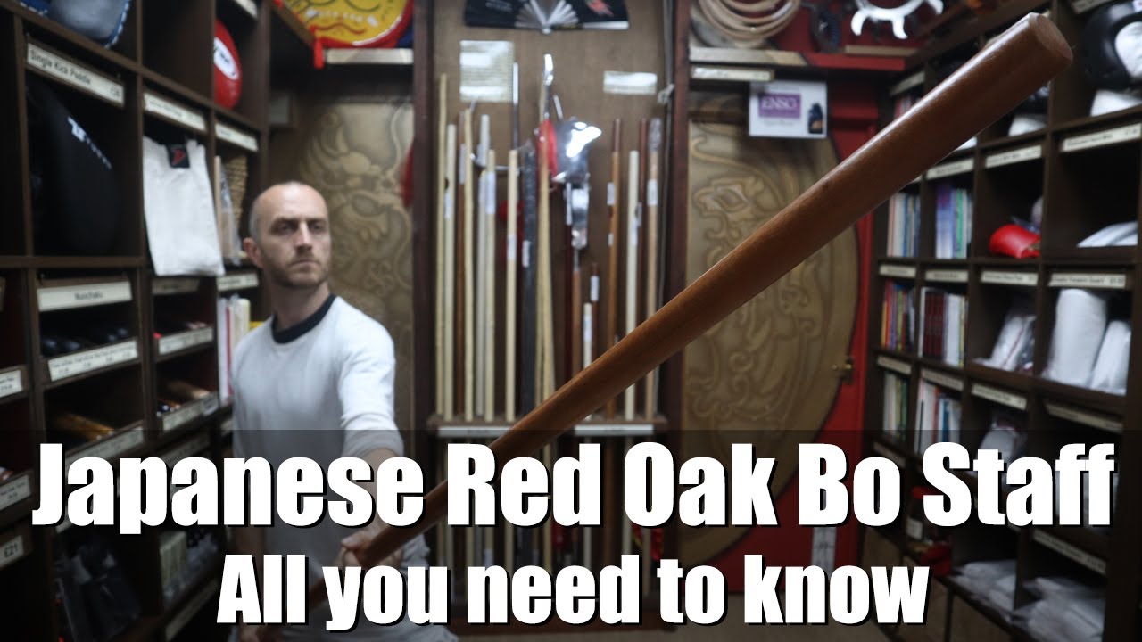 Japanese Red Oak Bo Staffs | All you need to know | Enso Martial Arts Shop