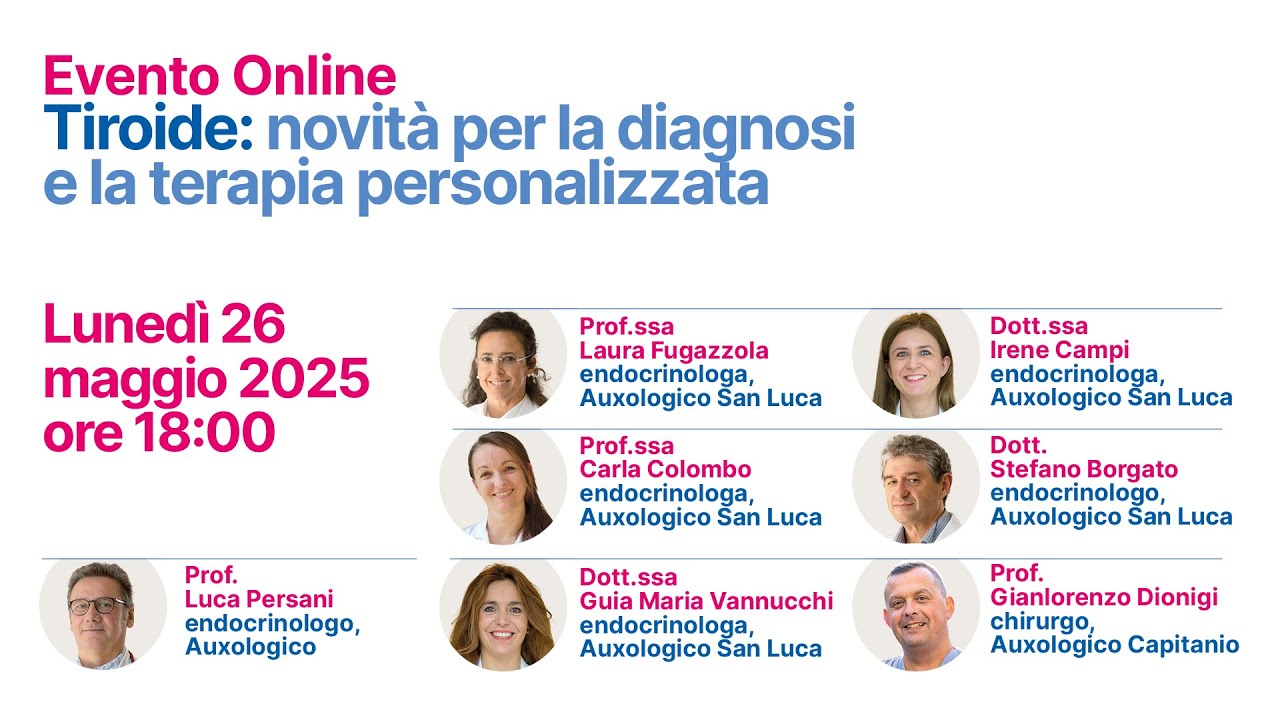 Tiroide: novità per la diagnosi e la terapia personalizzata