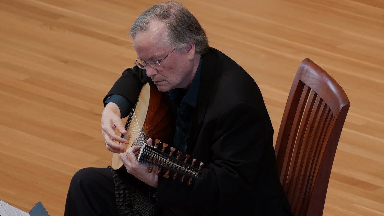 Vincenzo Capirola: Ricercar alla Spagnola; David Tayler, renaissance lute 4K