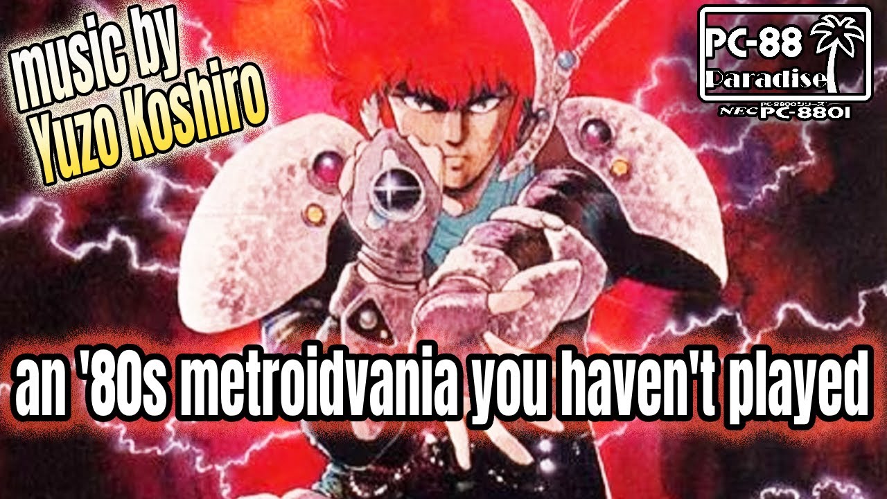 The Scheme — потрясающая 8-битная метроидвания с музыкой Юдзо Косиро! (PC-88 Paradise), не Sega и...