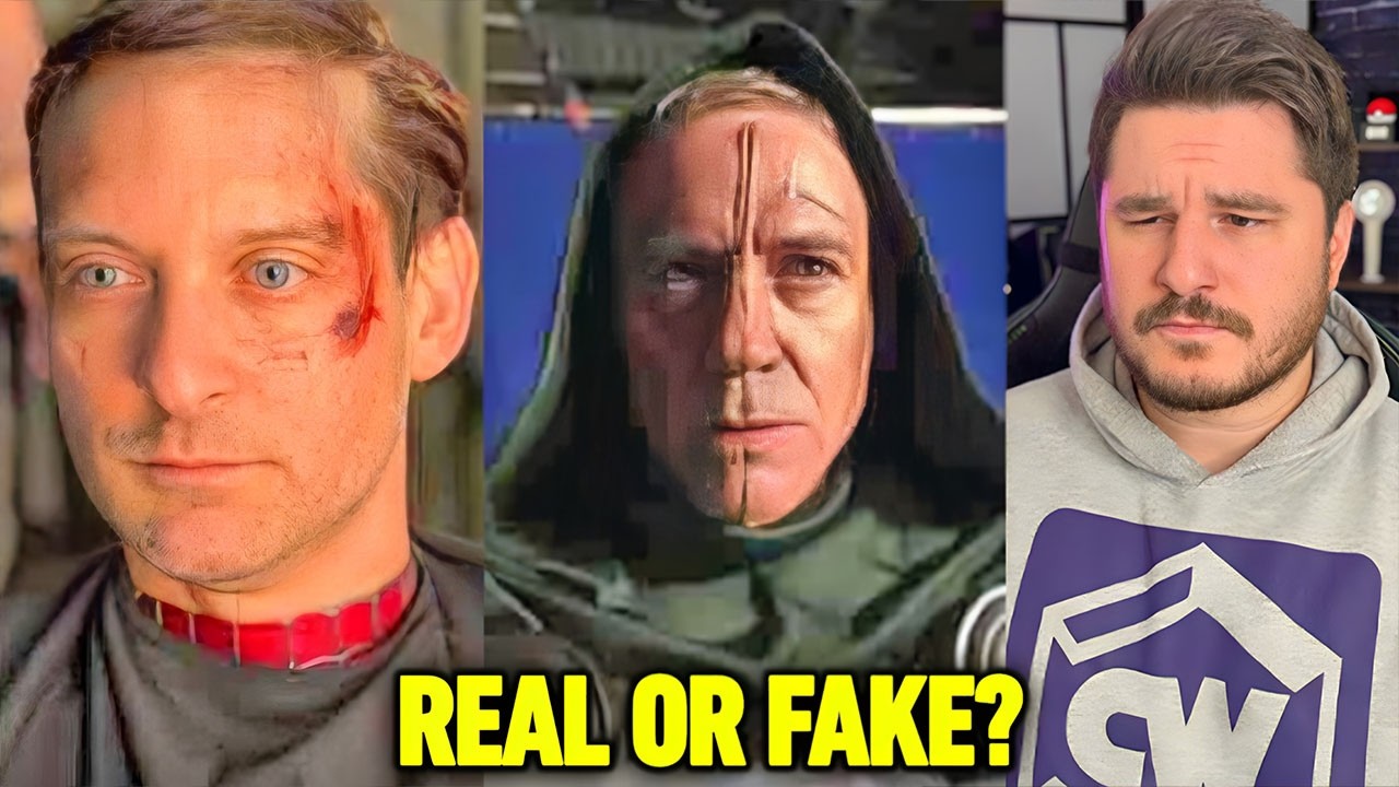 ARE THESE TOBEY MAGUIRE, DOOM &  CYCLOPS LEAKS For AVENGERS DOOMSDAY REAL?!