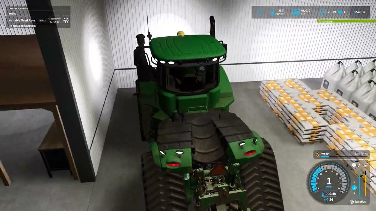 Farming simulator 25 Timelapse North Dakota 4x Ep 17 Pea harvest is finally done