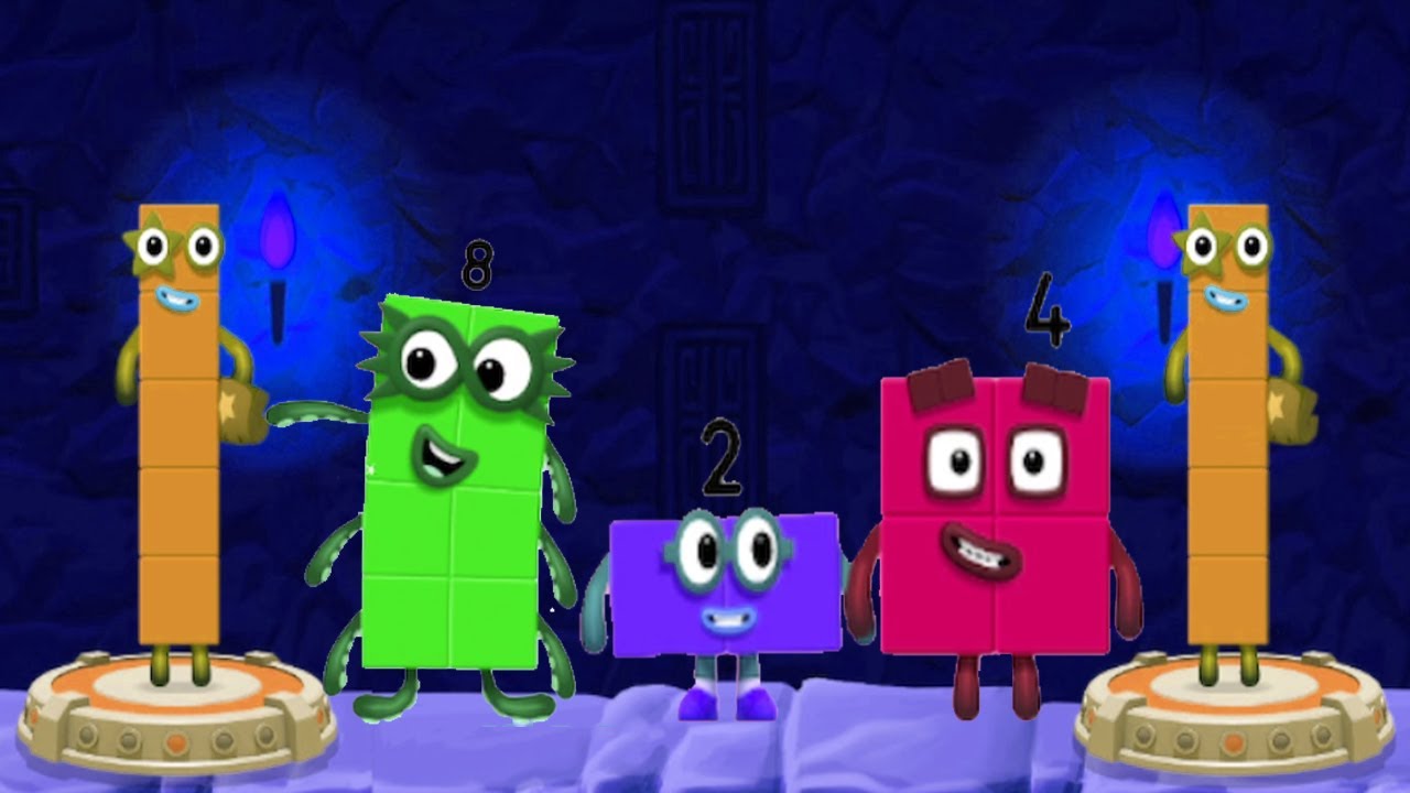 Numberblocks Learning Academy #39 -  Numberblocks 1 6 3 - Numberblocks Magic Run - Numberblocks Game