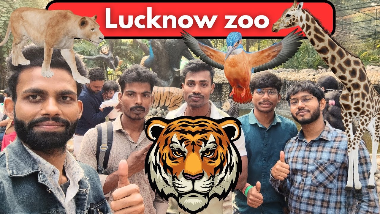 Lucknow Zoo Tour | Exploring Animals & Green Nature | Amazing Wildlife Vlog