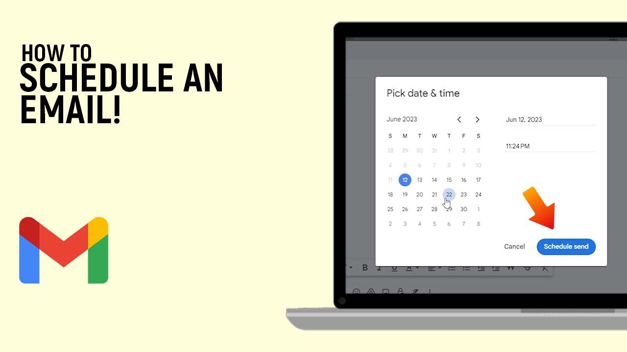 How to Schedule an Email Sending Time in Gmail [EASY]