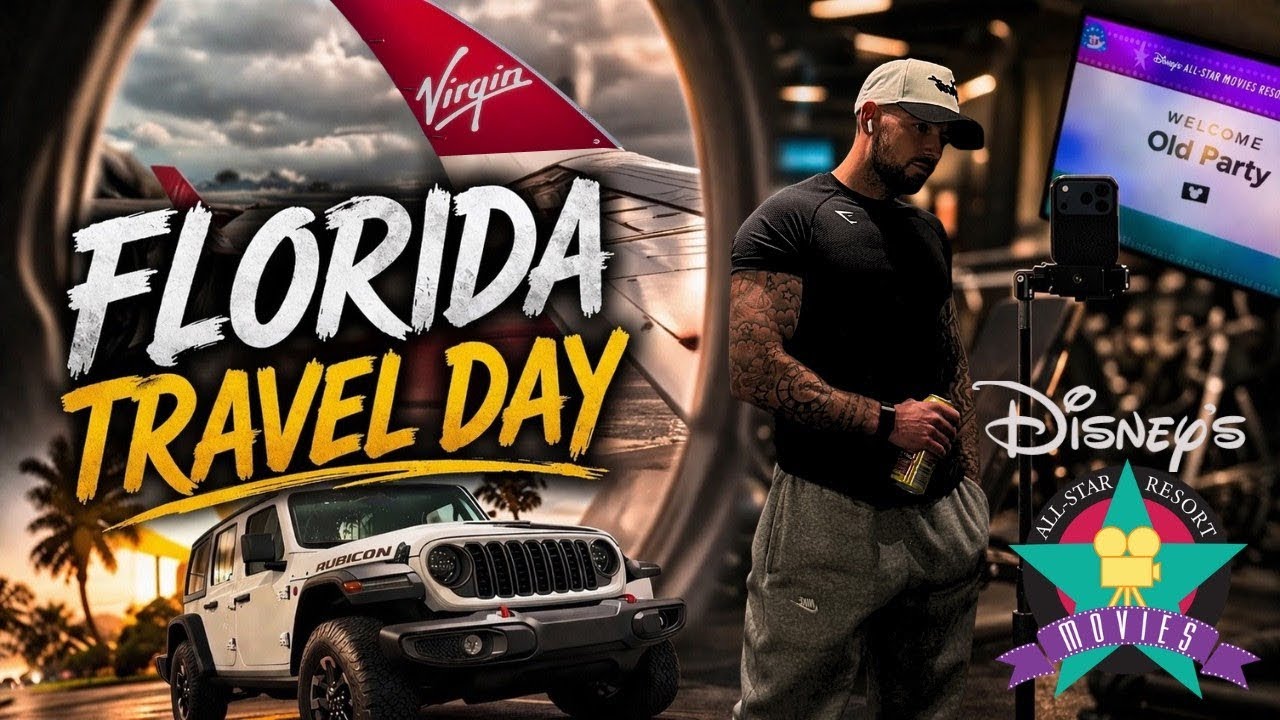 День путешествия по Флориде / Virgin Atlantic / Disney World / Заселение в отель Disney's All Sta...
