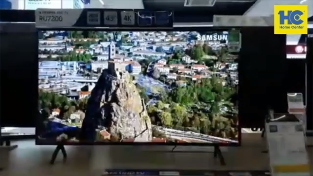 Giới thiệu Tivi Samsung 2019- D&ograve;ng 4K Smart UHD RU7200