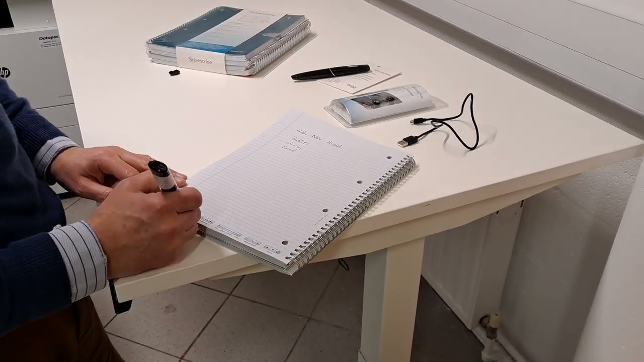 Echo Livescribe Pen Overview and Set up