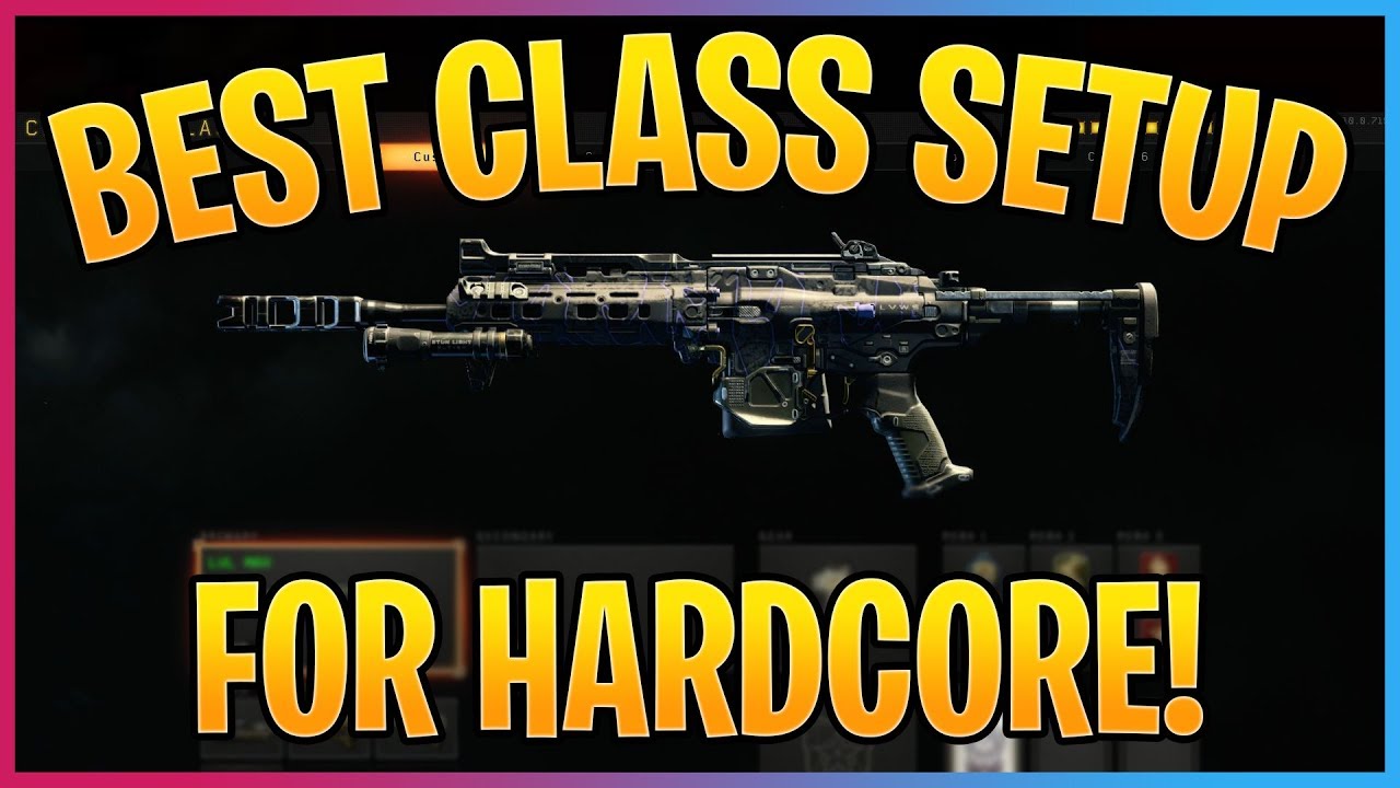 BEST CLASS SETUP FOR HARDCORE IN BLACK OPS 4! PLUS SPAWN TRAP IN ICEBREAKER MAP!