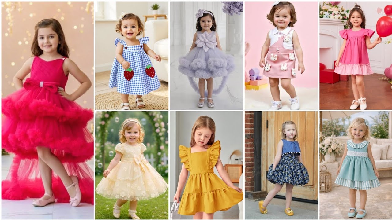 ✨ Eid Special – Cute Bachiyon ke Pyare Pyare Dresses 💖 