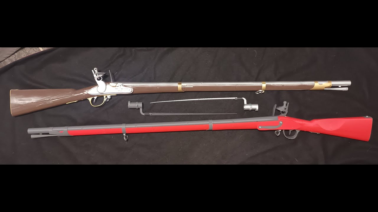 3D print: 1777 Charleville Musket Tutorial