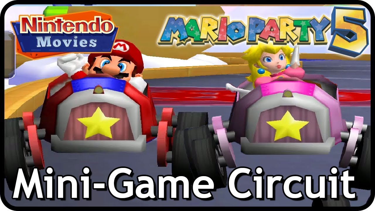 Mario Party 5 - Mini-Game Circuit (2 Players, Intense Difficulty)