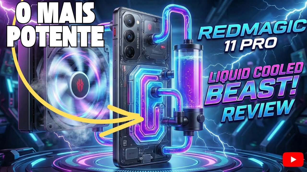 O MONSTRO Chegou! RedMagic 11 Pro - Review Completo do Celular Gamer Definitivo