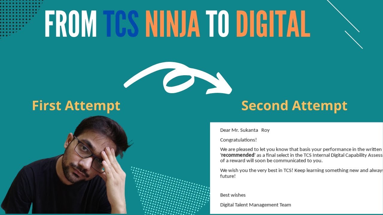 How I moved from TCS Ninja to TCS Digital | My experience of Internal Digital Capability Assessment