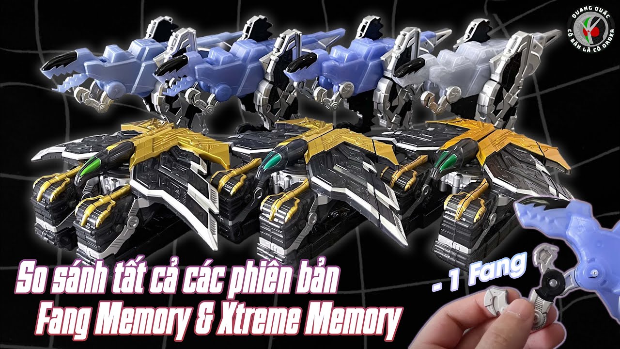 So sánh CHI TIẾT DX - Super Best - CSM Fang Memory & Xtreme Memory | QUÁ NHIỀU MẤT MÁT | Quang Quác