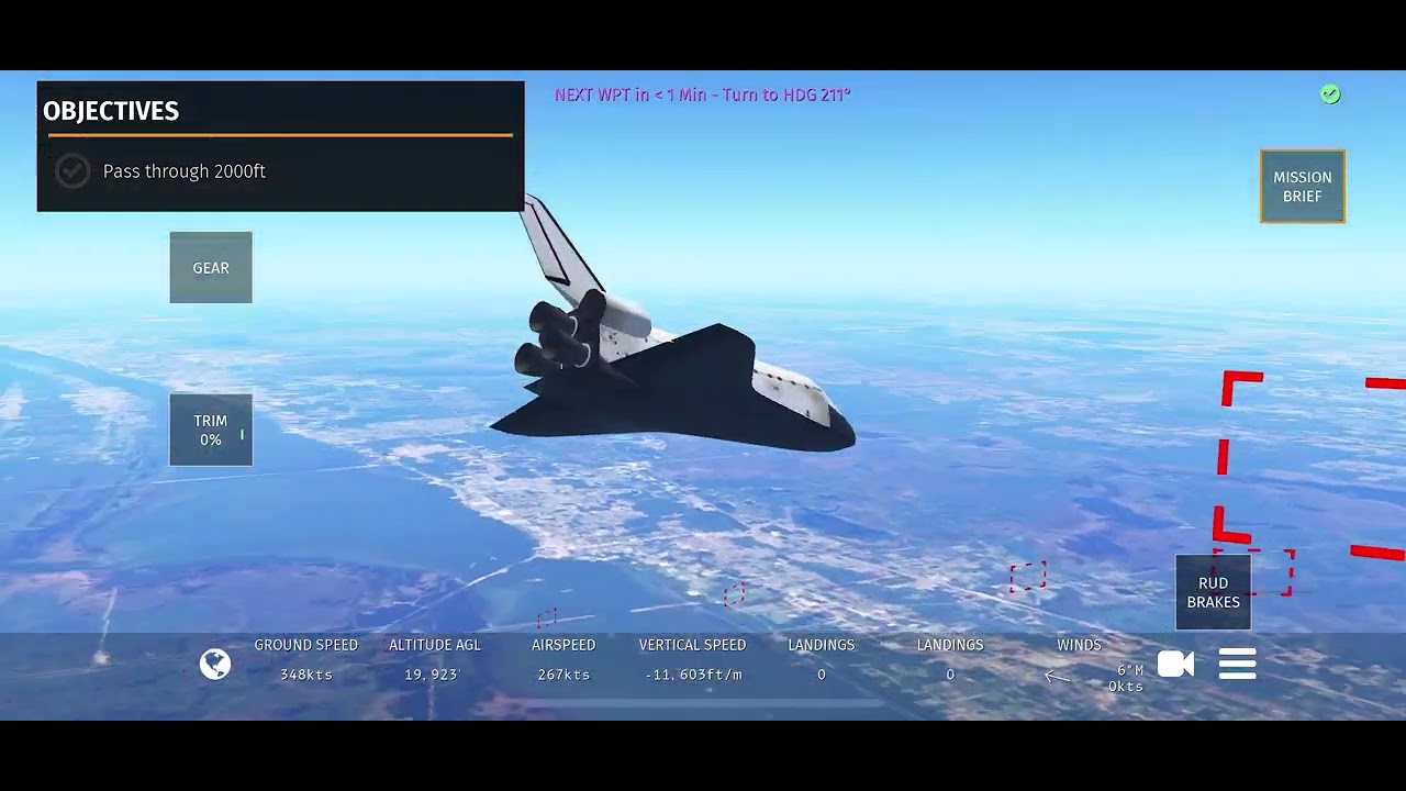 Space shuttle in Infinite flight!