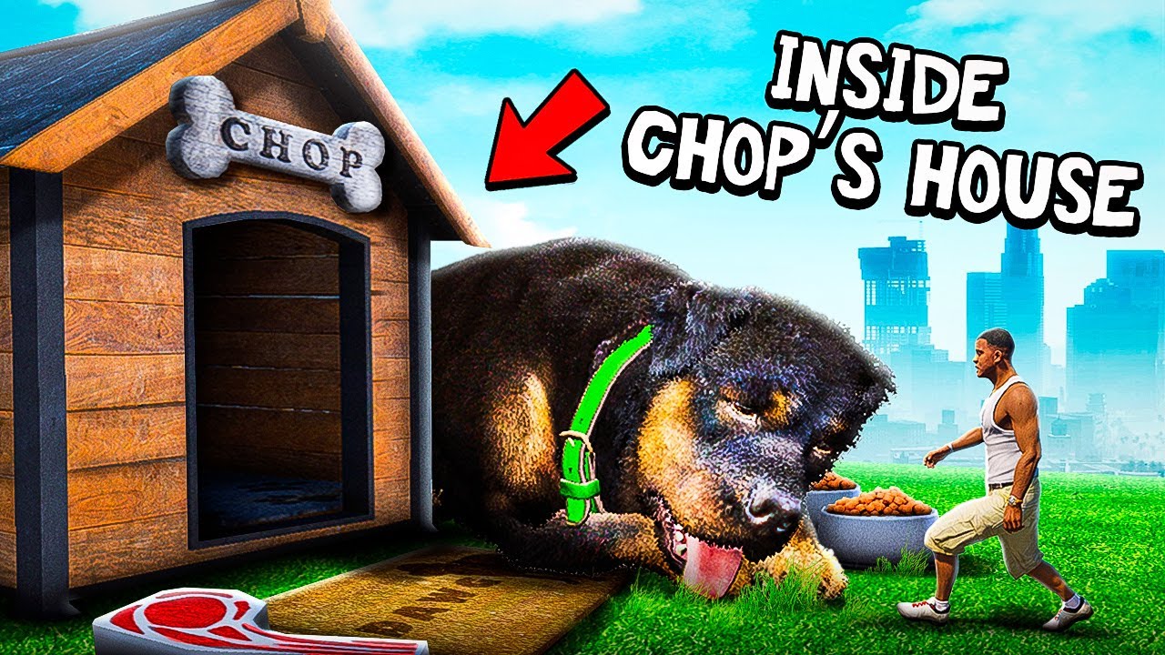 What's Inside CHOPS DOG HOUSE In GTA 5?