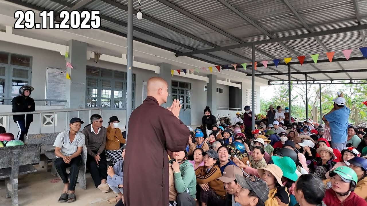 Tiếp tục hành trình cứu trợ/ Thầy Minh Thiền Ngày 29.11.2025