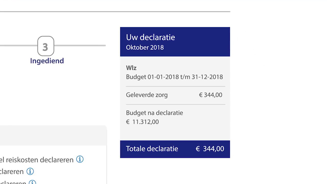 PGB Portaal - Declareren