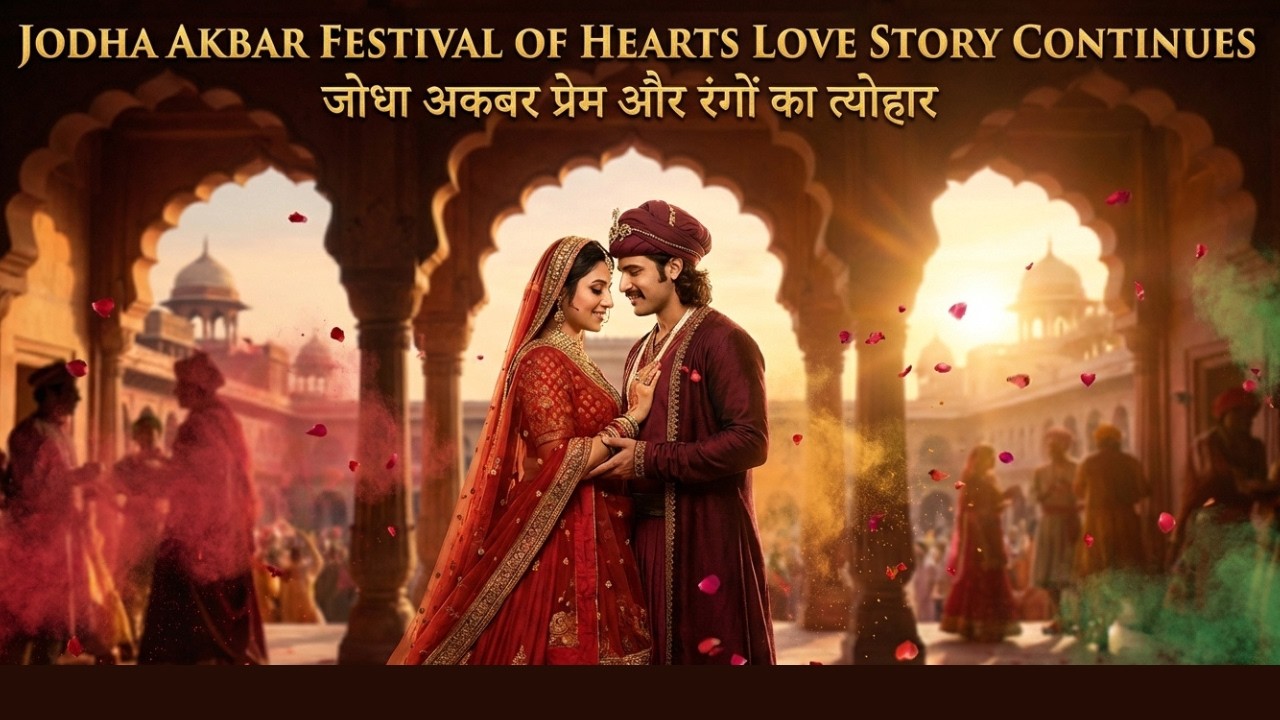 Jodha Akbar Episode 10  Festival of Hearts  Love Story  ||  जोधा अकबर  प्रेम और रंगों का त्योहार
