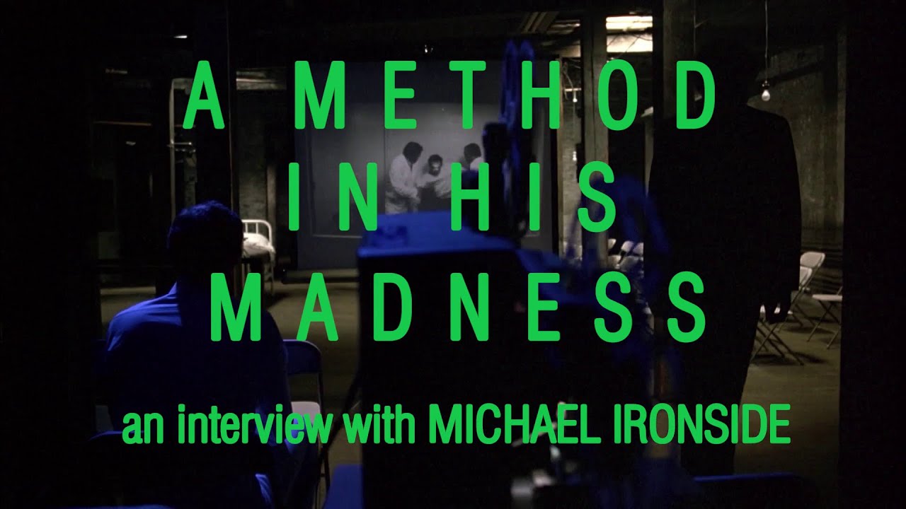 Method in His Madness: Interview with Actor Michael Ironside 🎬 Scanners (1981) Interviews (HD)