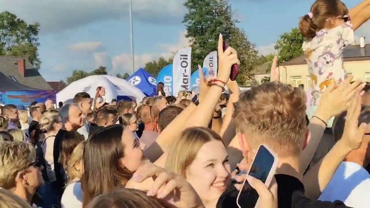 Zenek Martyniuk oraz Bogdan Borowski na dożynkach w Wygodzie k. Łowicza. 7.09.2025.