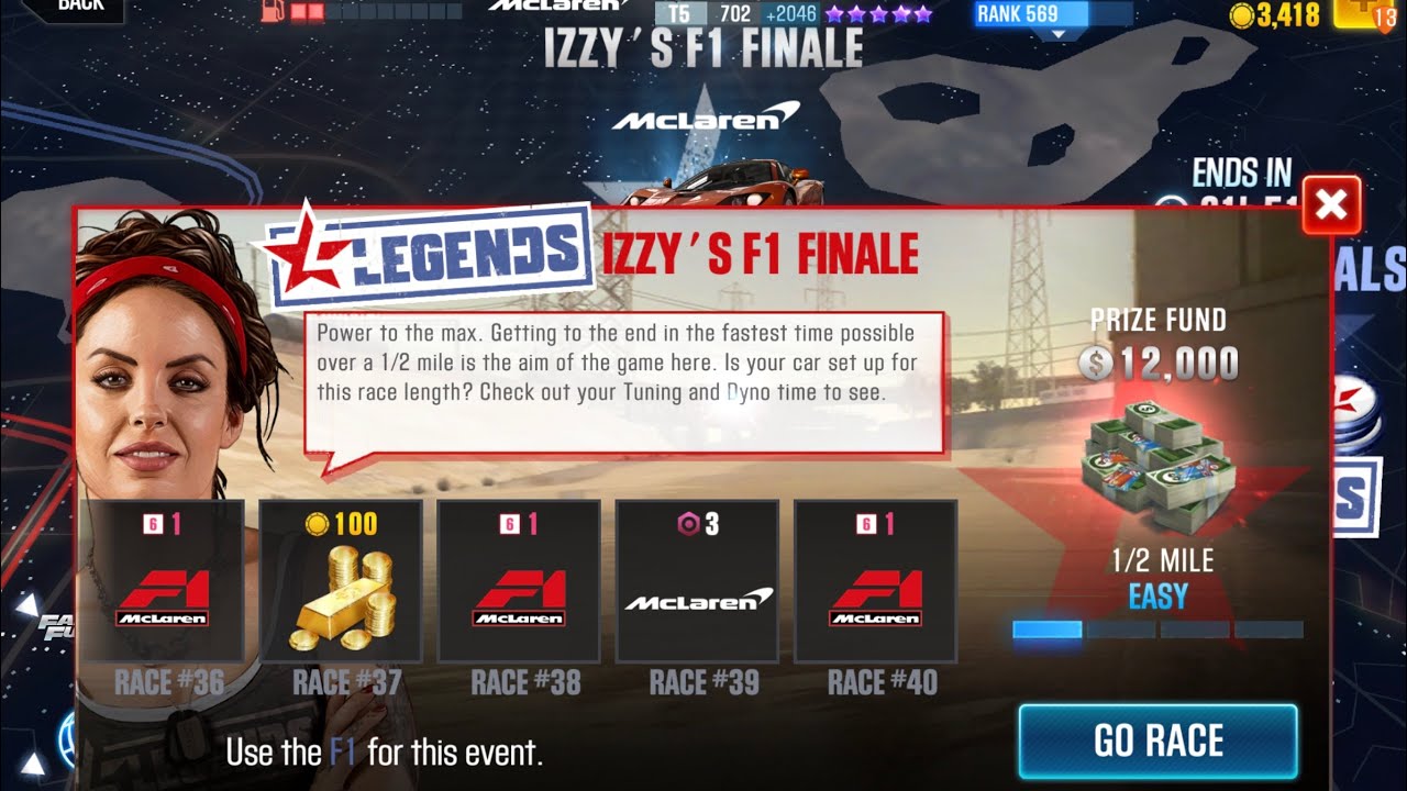 IZZY’S F1 Finale Race 40
