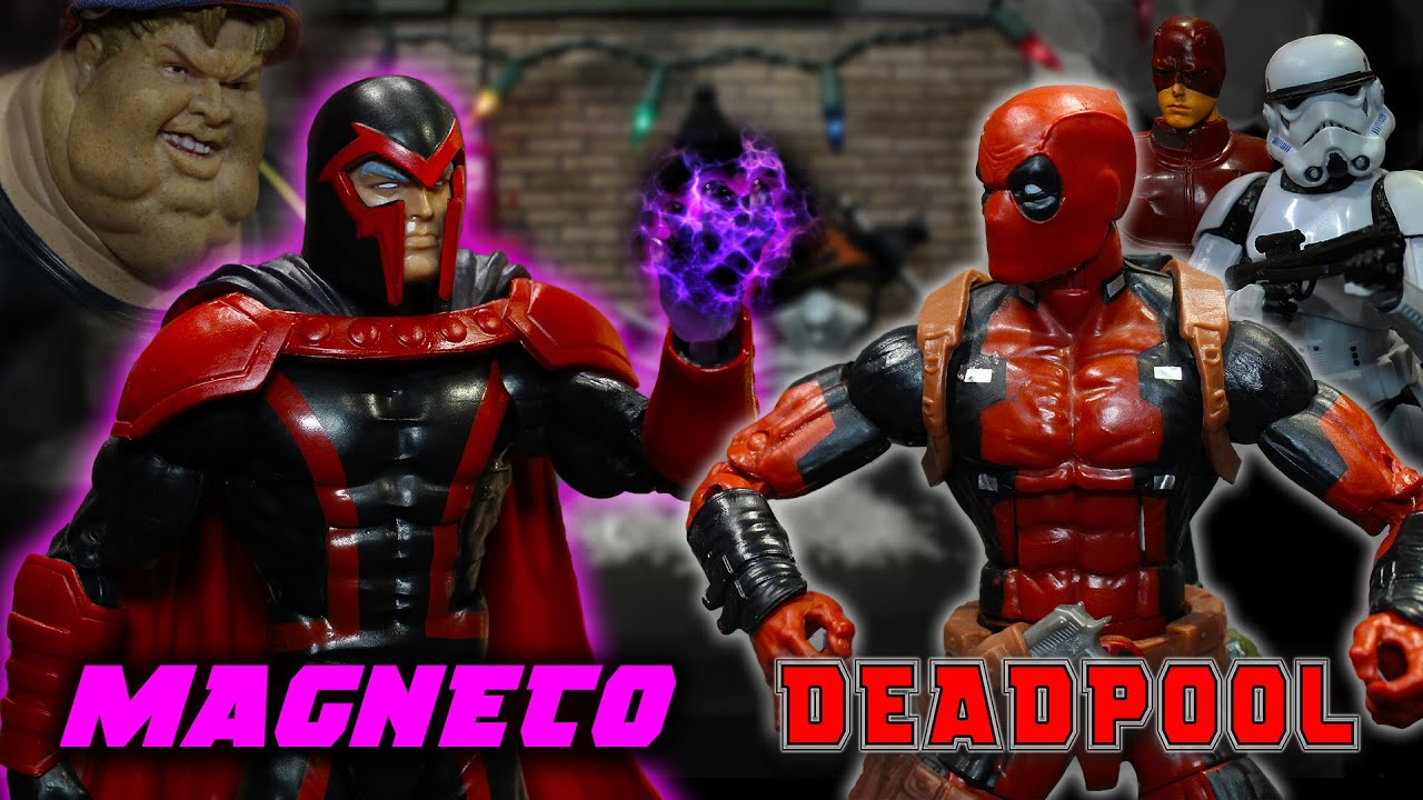 Deadpool vs Magneto [Marvel Stop Motion]