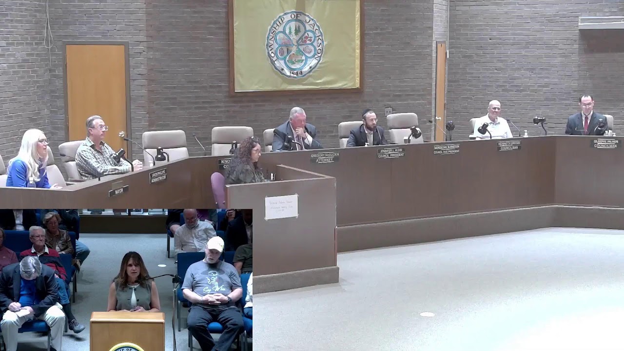 Jackson Township Council Special Meeting Oct. 03, 2025