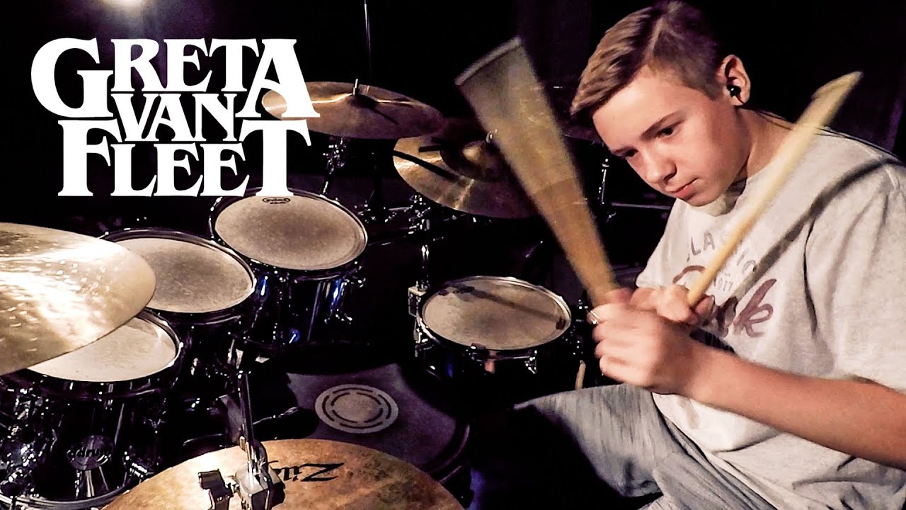 Greta Van Fleet - When The Curtain Falls /\ Drum Cover by Avery