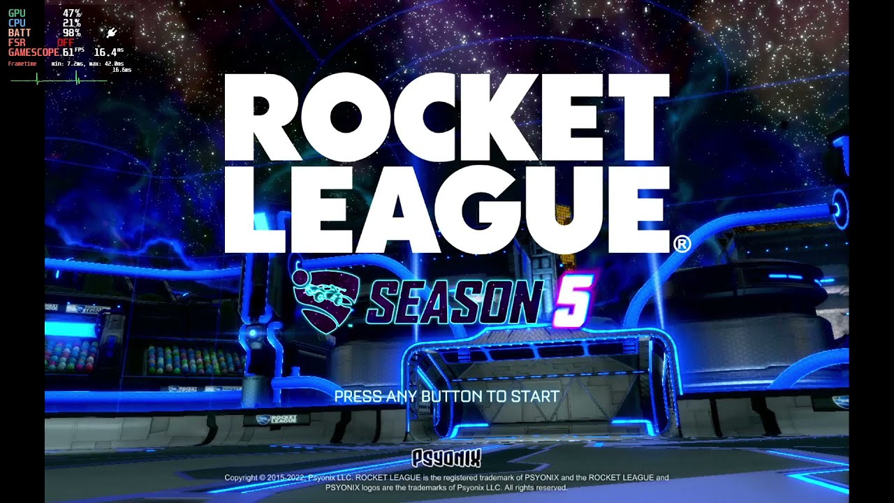 Epic Games и Rocket League в Steam Deck, руководство по запуску Heroic Games