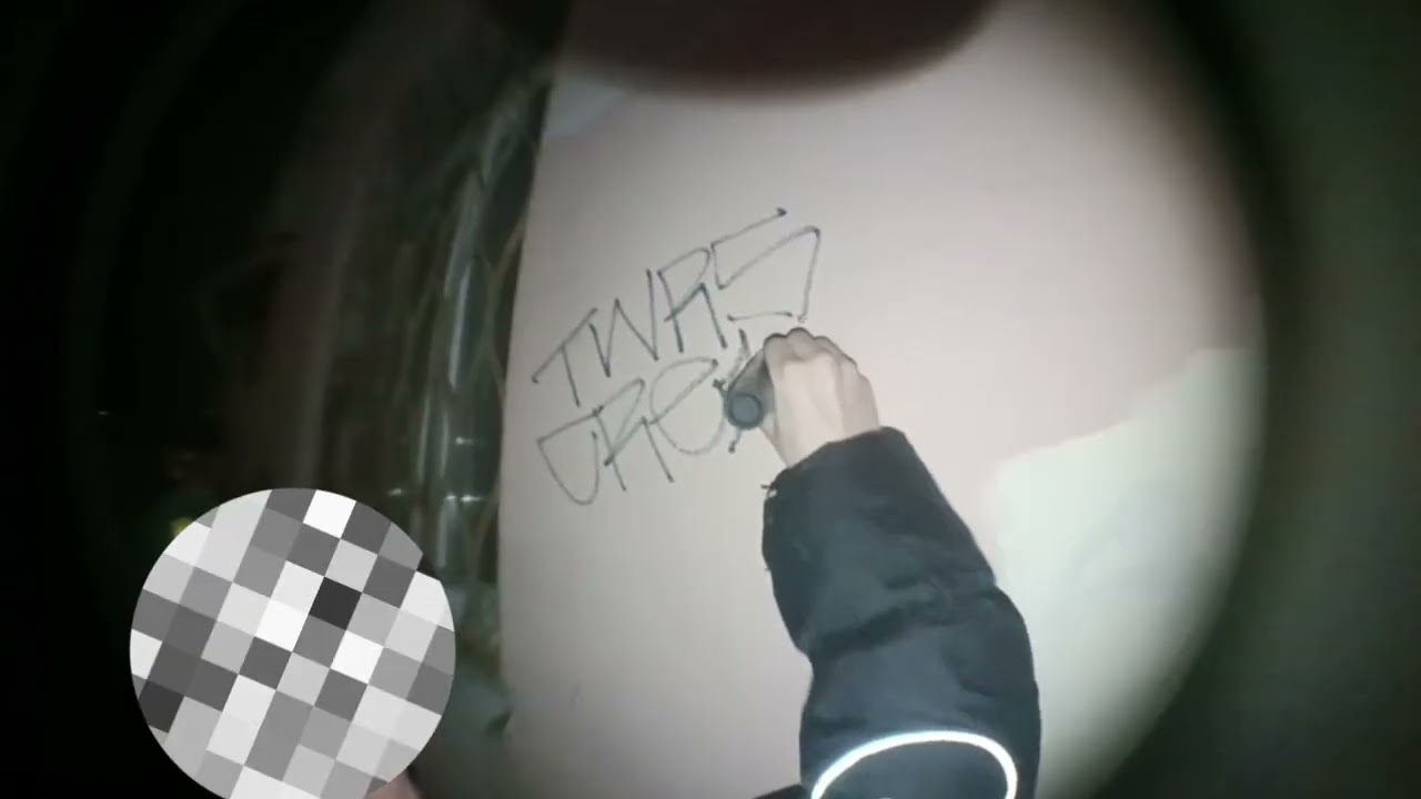 TWR CREW 26 Brauberg marker tagging in the city 