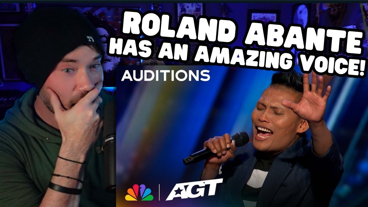 Metal Vocalist Reaction - You won't believe Roland Abante's INCREDIBLE VOICE! | Auditions | AGT 2023