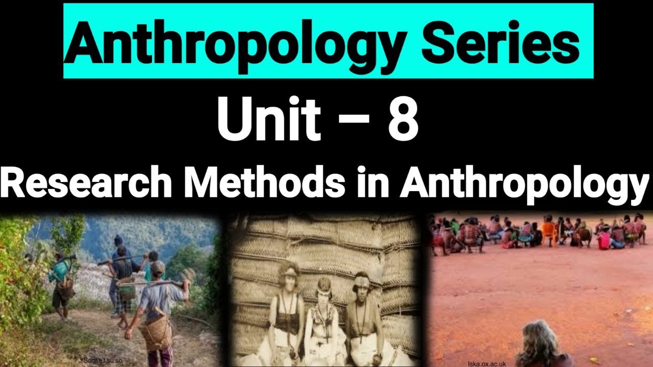 Fieldwork tradition in Anthropology | Technique, Method & Methodology | Data Collection -Observation
