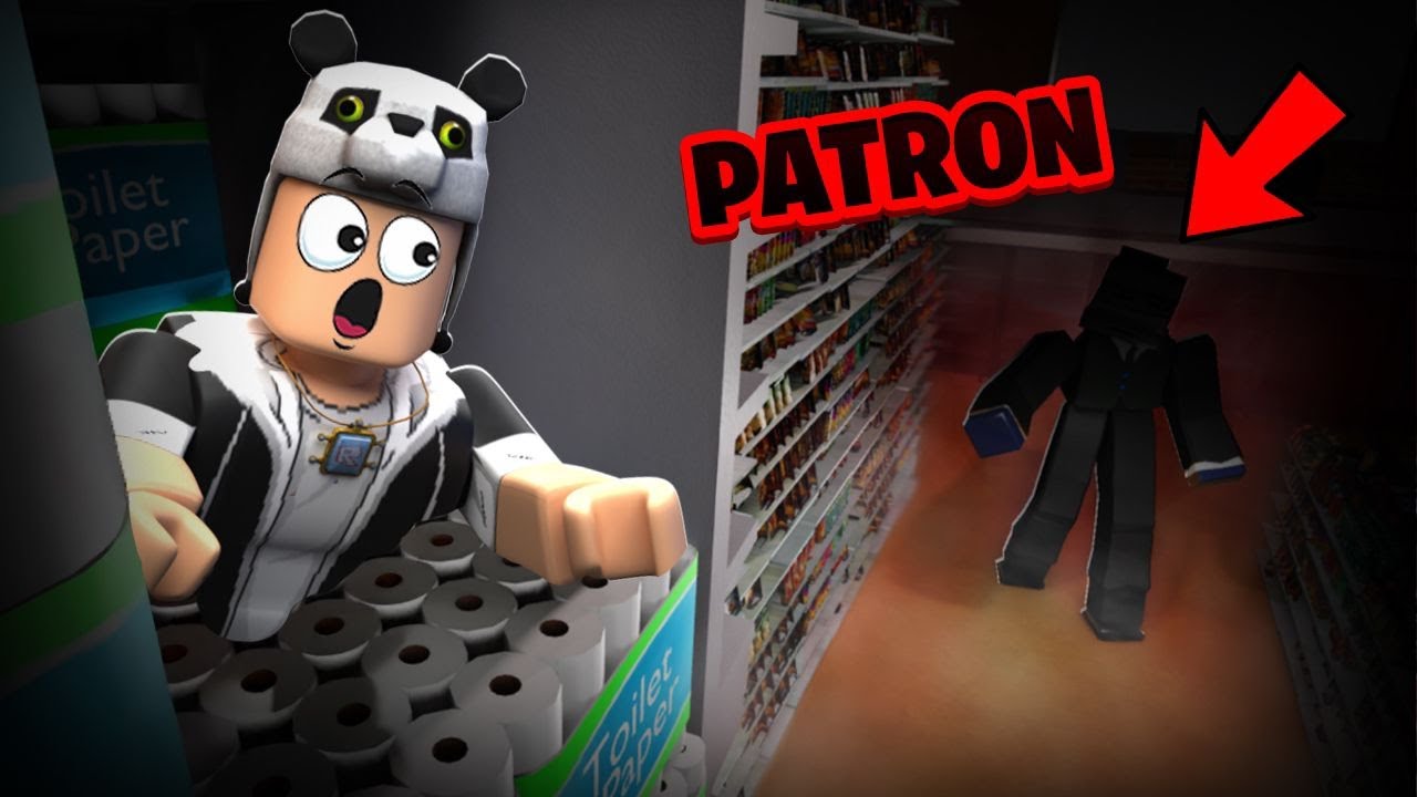 Dev Mağazada Geceyi Hayatta Kalarak Geçir! BÖLÜM 3 (PATRON GELDİ) - Roblox