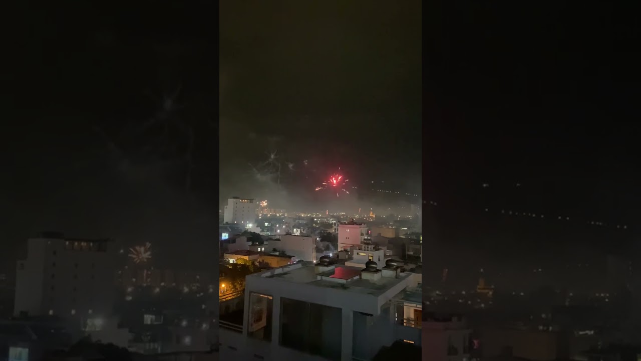 Celebrating lunar New Year in Danang, Vietnam 🇻🇳🎇